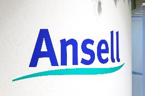 Ansel Healthcare Japan signboard and logo